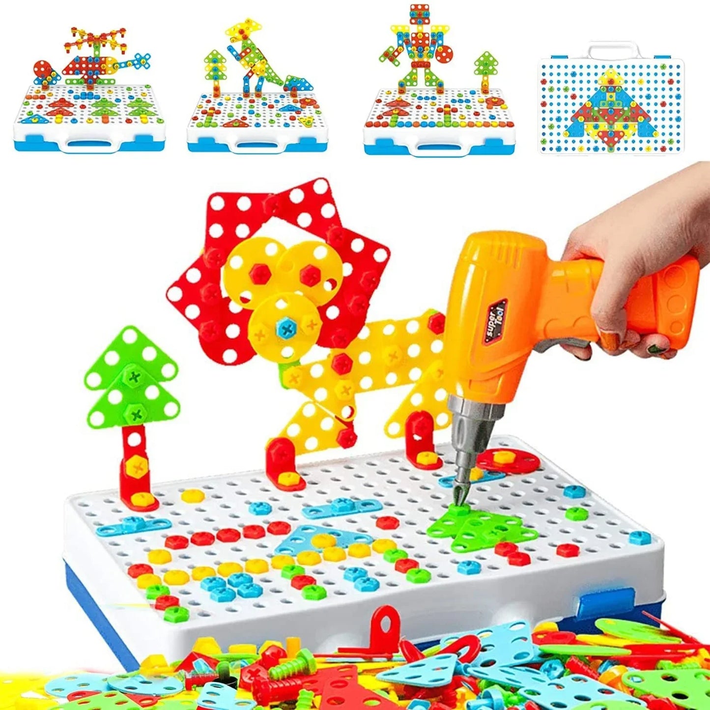 Brainy Builders: Power Tool Set for Curious Kids