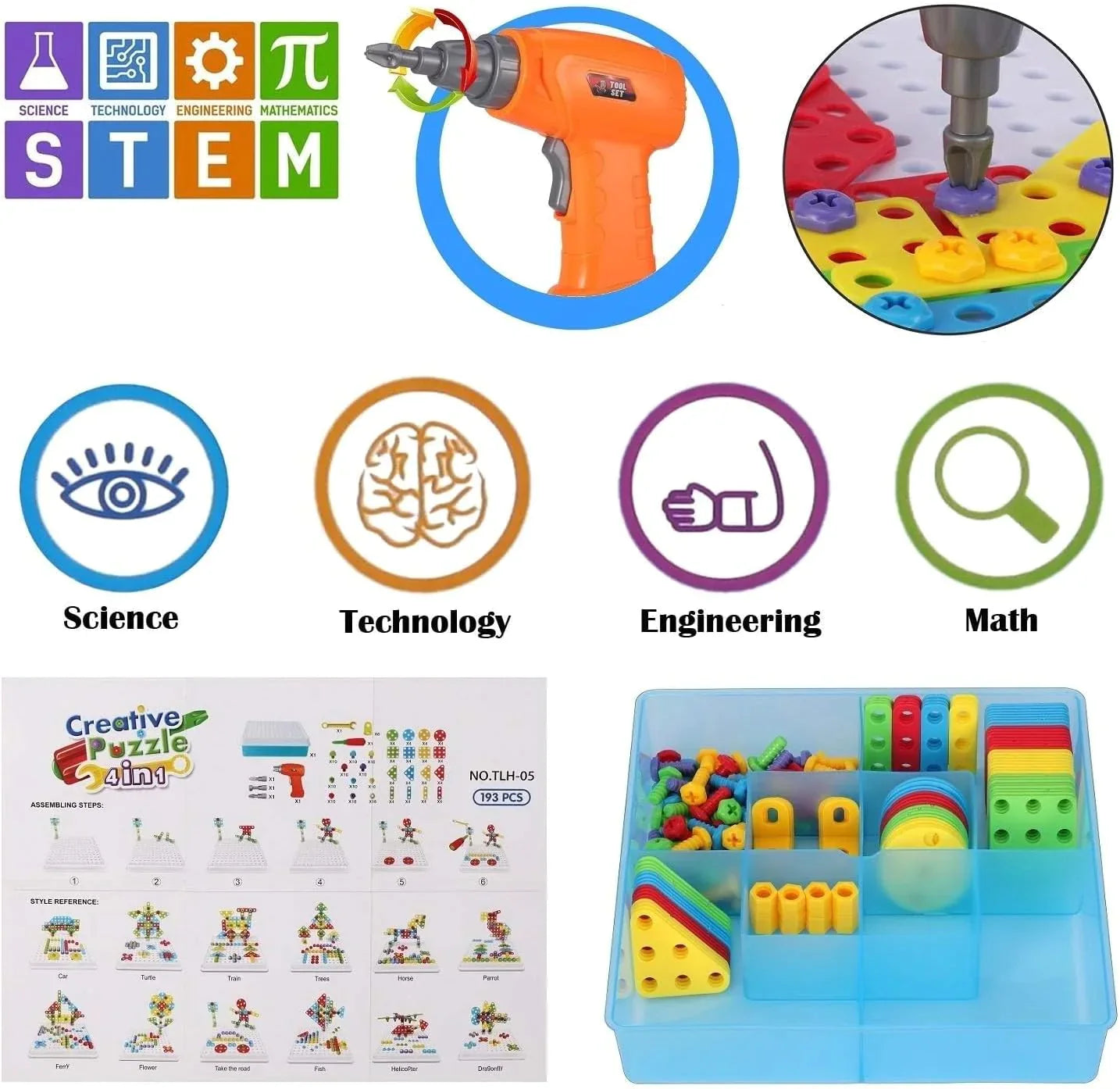 Brainy Builders: Power Tool Set for Curious Kids