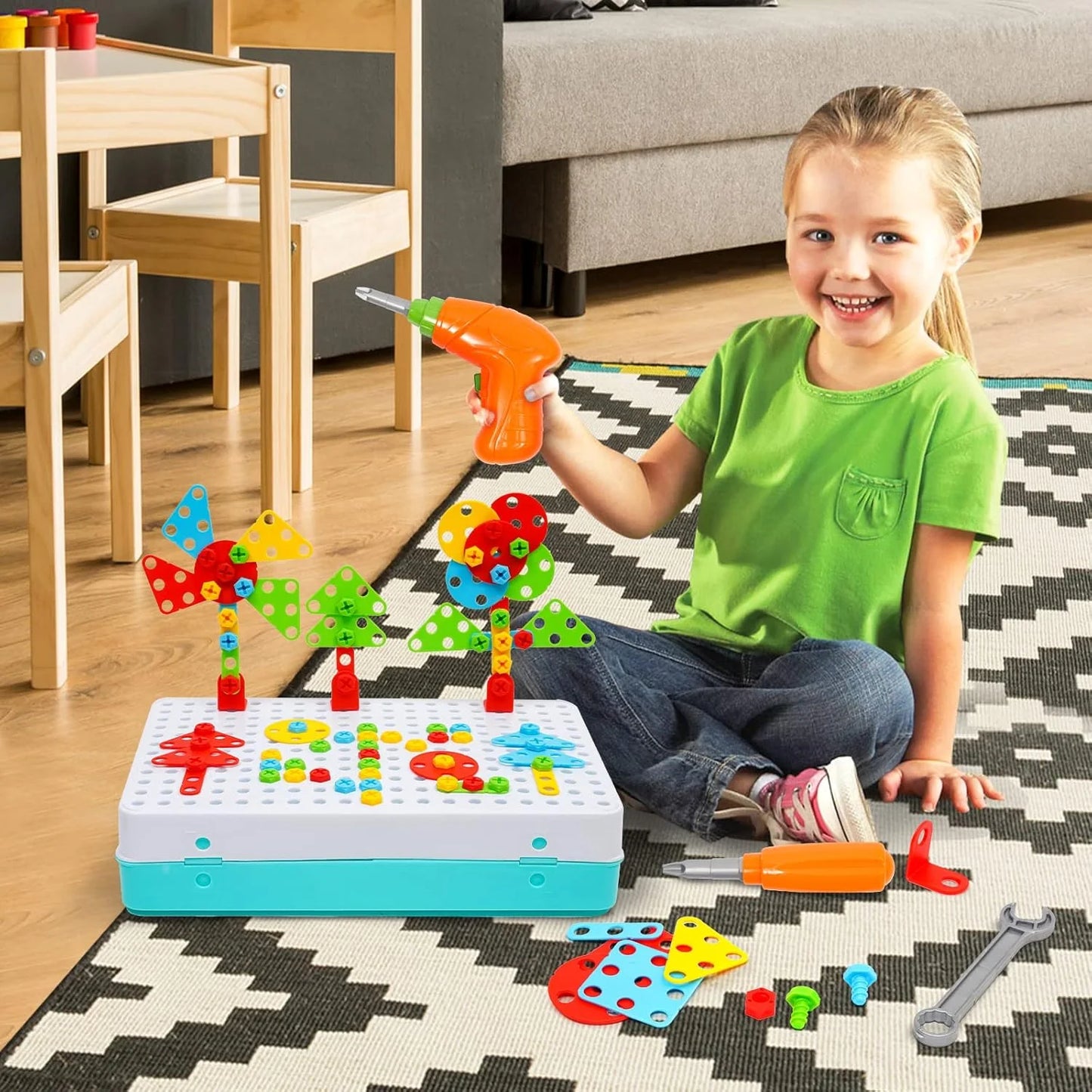 Brainy Builders: Power Tool Set for Curious Kids