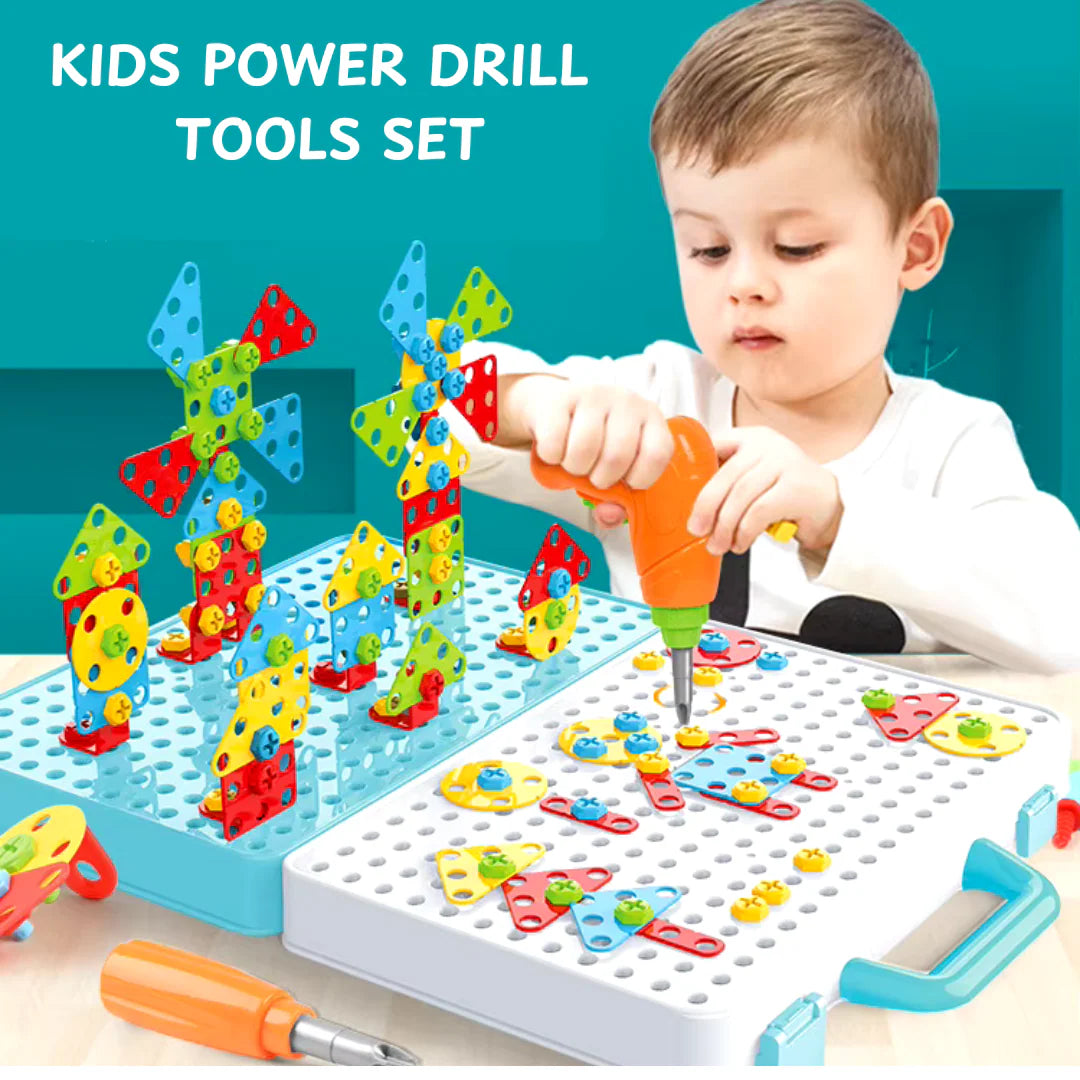 Brainy Builders: Power Tool Set for Curious Kids